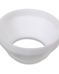 Plastic collar for drop pipe